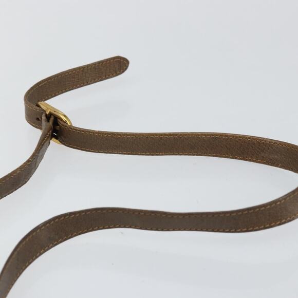 GUCCI GG Supreme Web Sherry Line Shoulder Bag Pvc Leather Beige Red - Picture 8 of 13